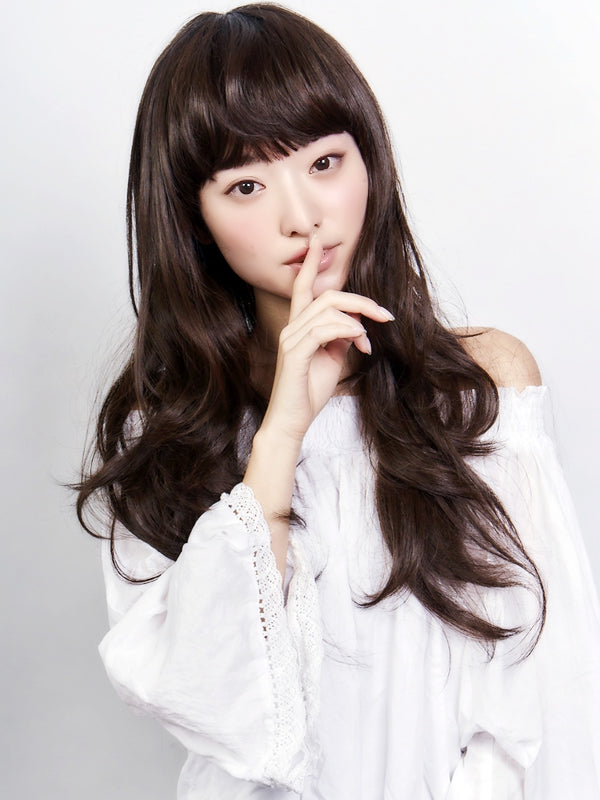 レディースフルウィッグ「ガーリッシュロングウェーブグラデーション」:自然なウィッグ通販のMYWIG