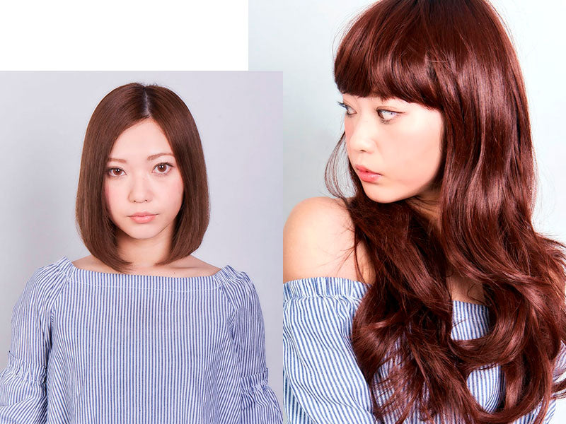 レディースフルウィッグ「ガーリッシュロングウェーブグラデーション」:自然なウィッグ通販のMYWIG