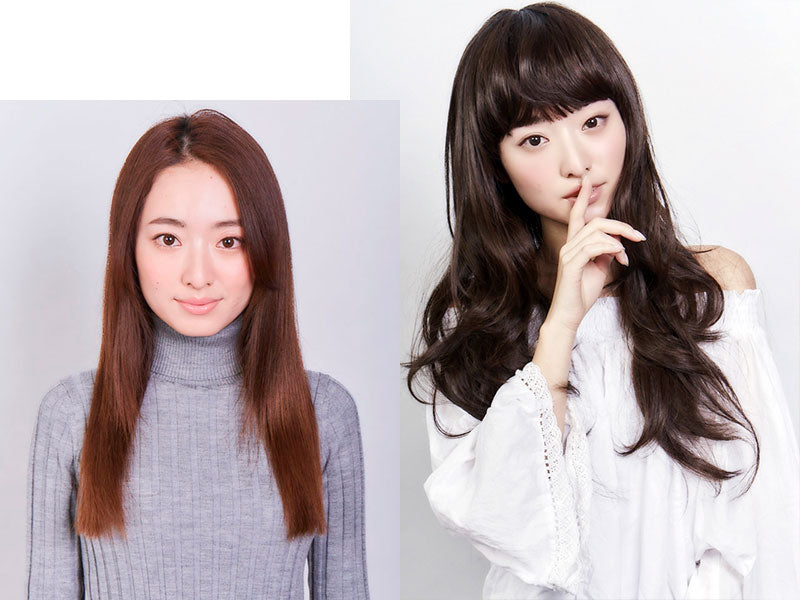 レディースフルウィッグ「ガーリッシュロングウェーブグラデーション」:自然なウィッグ通販のMYWIG