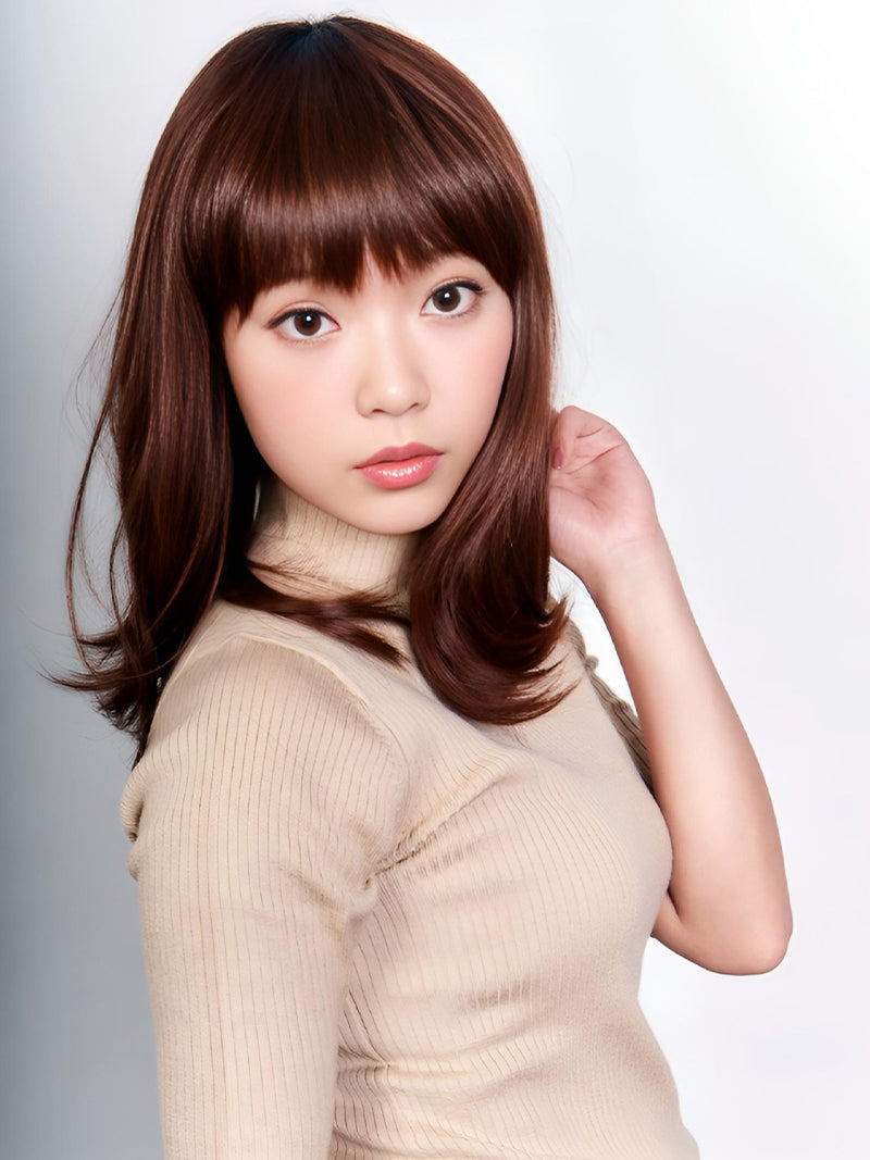 フルウィッグ ミディアムストレート