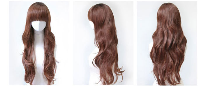 レディースフルウィッグ「ガーリッシュロングウェーブグラデーション」:自然なウィッグ通販のMYWIG