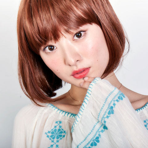 簡単ボブカットの方法