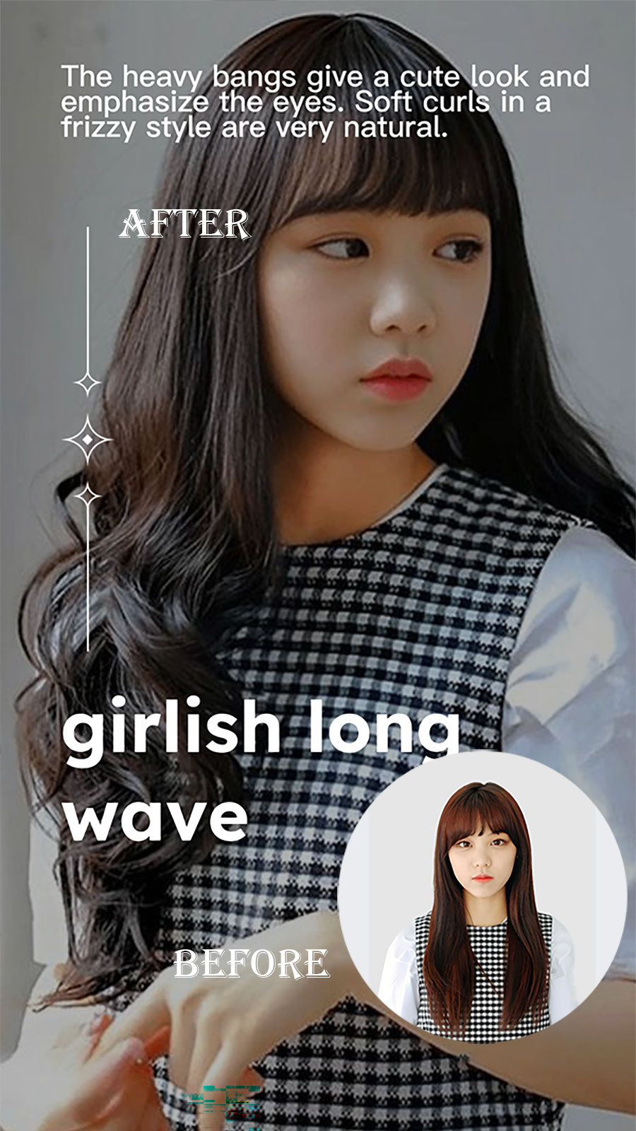 高品質✨自然なフルウィッグ　さらにお値下げしました❣️ネット、スタンド付き Amazon.co.jp: ウィッグ フルウィッグ かつらウルフウィッグ