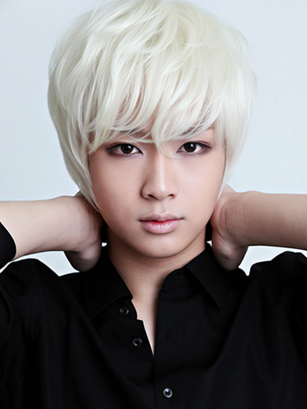 メンズウィッグ ミディアムボリューム