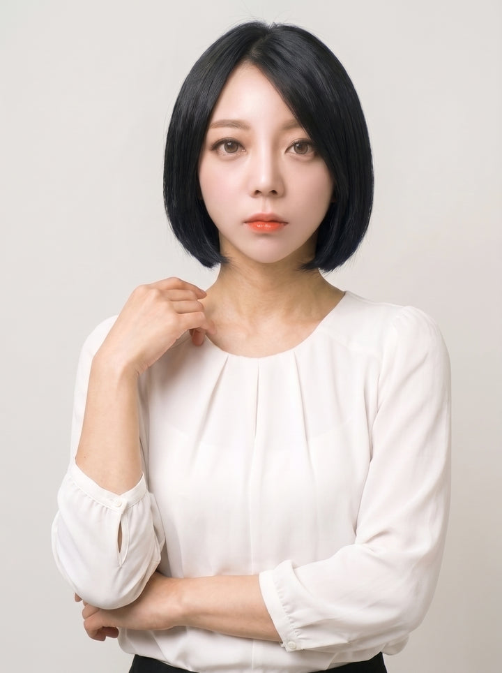 フルウィッグ アンバランスボブカット：自然なウィッグ通販MYWIG