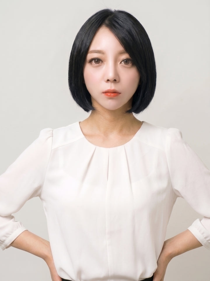 フルウィッグ アンバランスボブカット：自然なウィッグ通販MYWIG
