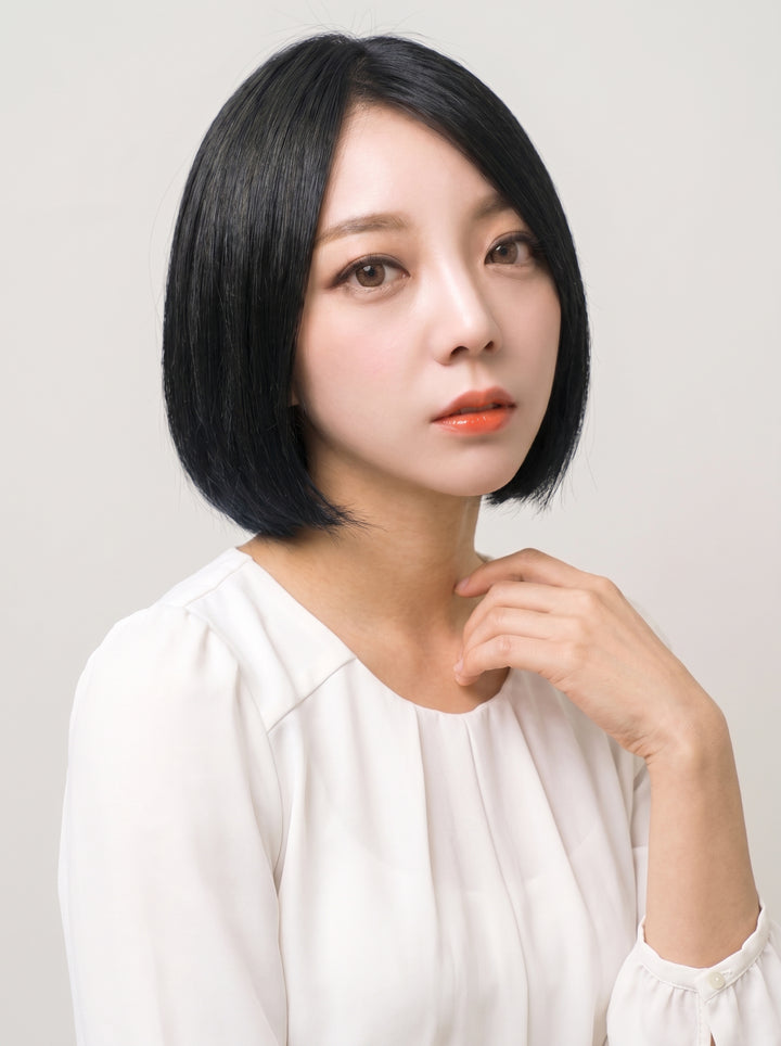フルウィッグ アンバランスボブカット：自然なウィッグ通販MYWIG