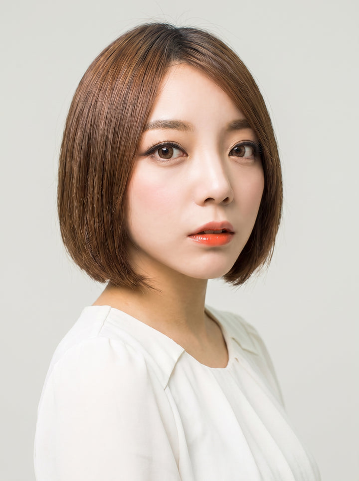 フルウィッグ アンバランスボブカット：自然なウィッグ通販MYWIG