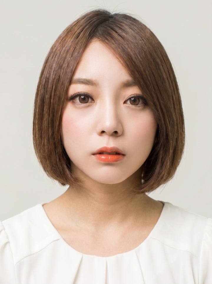 フルウィッグ アンバランスボブカット：自然なウィッグ通販MYWIG