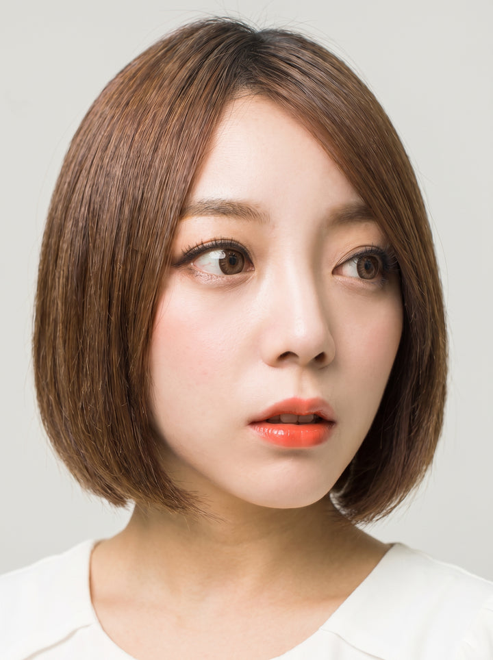 フルウィッグ アンバランスボブカット：自然なウィッグ通販MYWIG