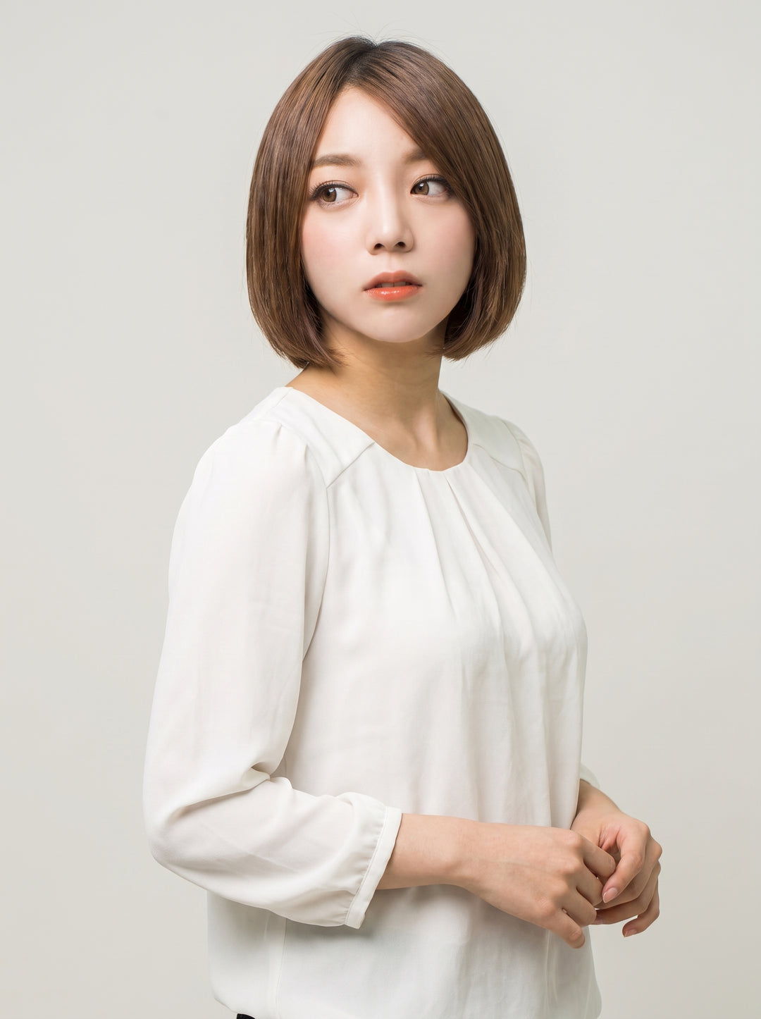 フルウィッグ アンバランスボブカット：自然なウィッグ通販MYWIG