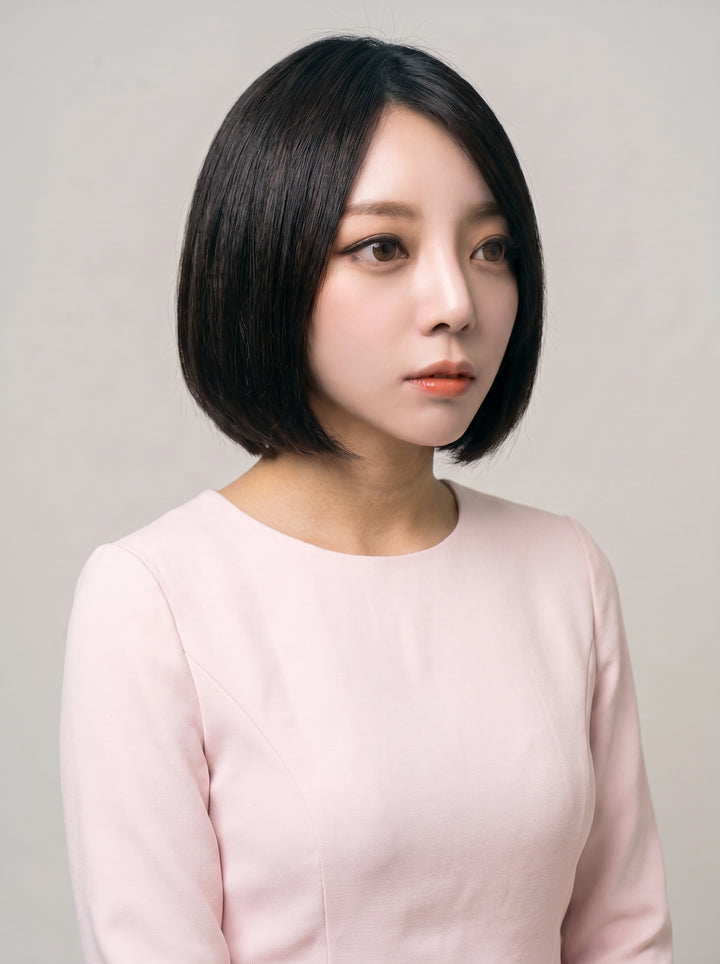 フルウィッグ アンバランスボブカット：自然なウィッグ通販MYWIG