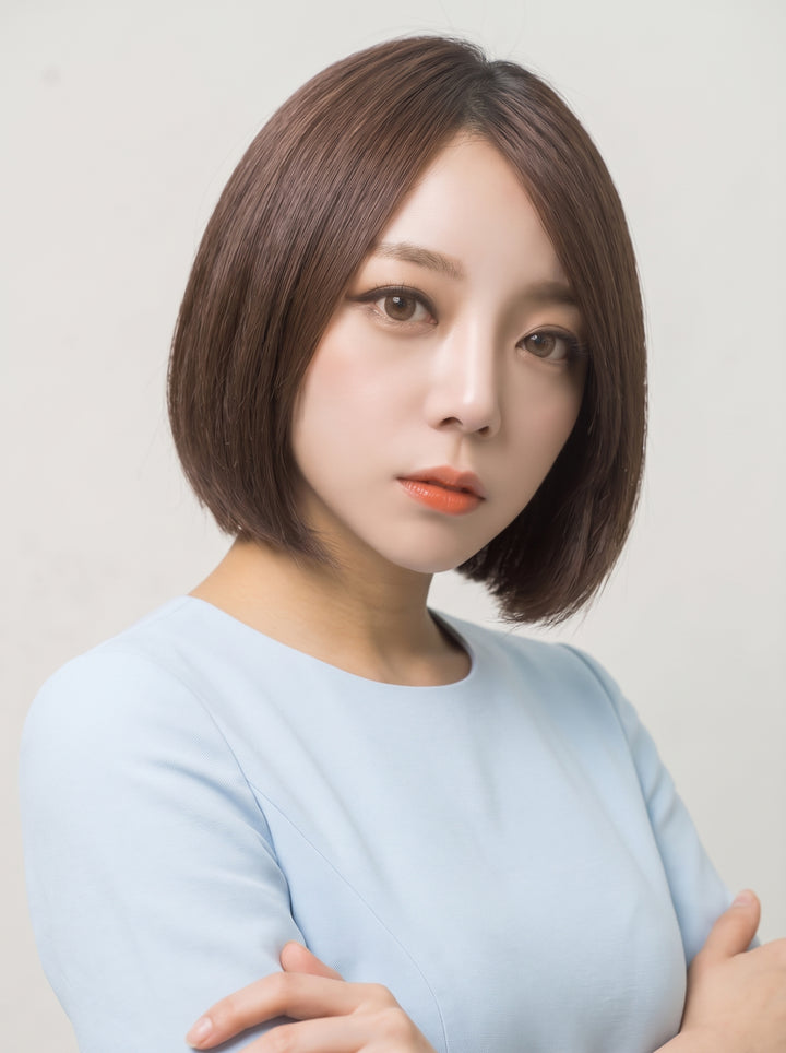 フルウィッグ アンバランスボブカット：自然なウィッグ通販MYWIG