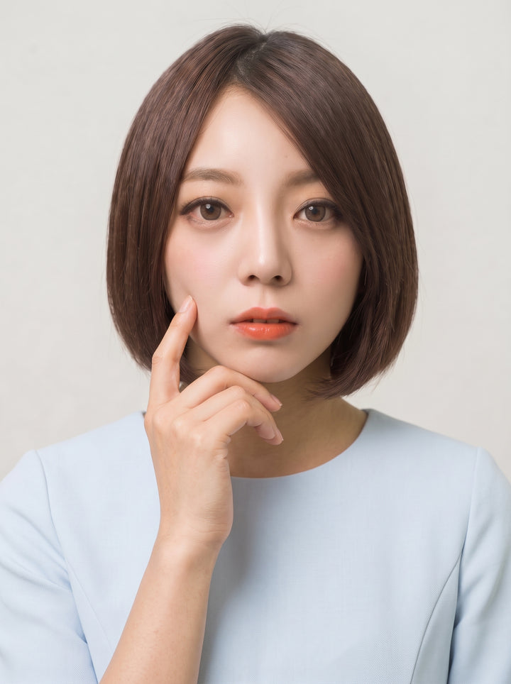フルウィッグ アンバランスボブカット：自然なウィッグ通販MYWIG