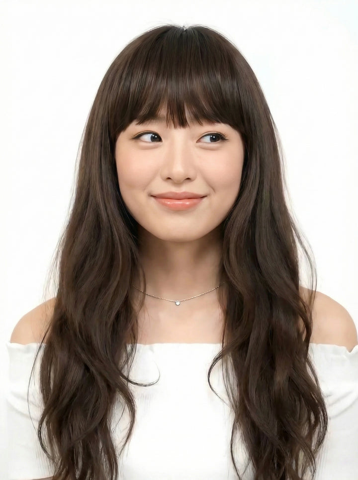 フルウィッグ ガーリッシュロングウェーブ：自然なウィッグ通販