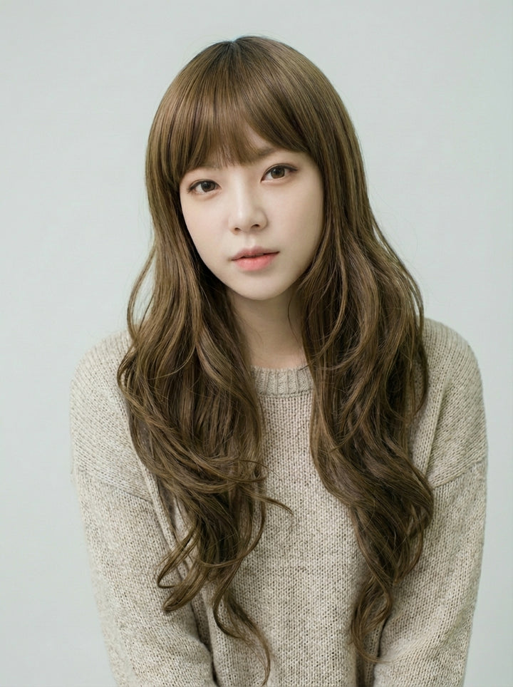 フルウィッグ ガーリッシュロングウェーブ：自然なウィッグ通販