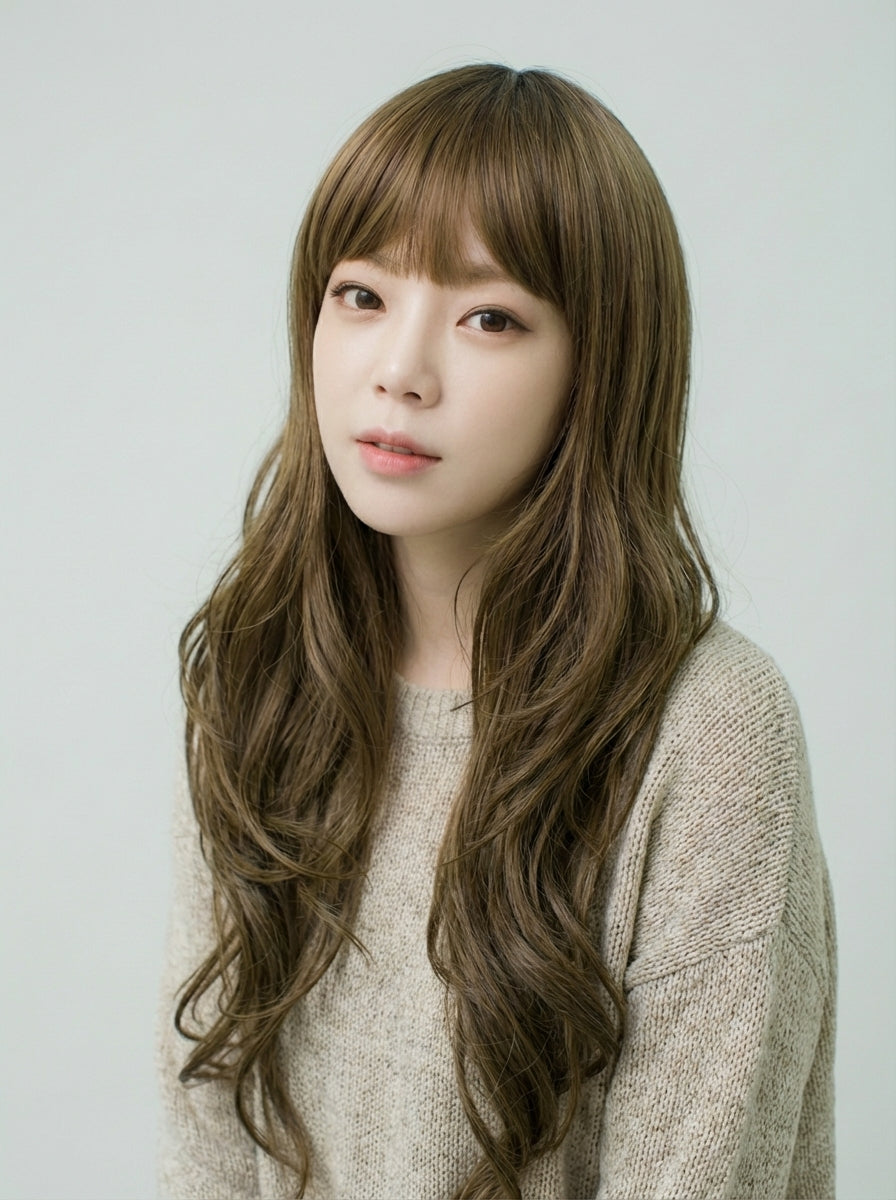 フルウィッグ ガーリッシュロングウェーブ：自然なウィッグ通販