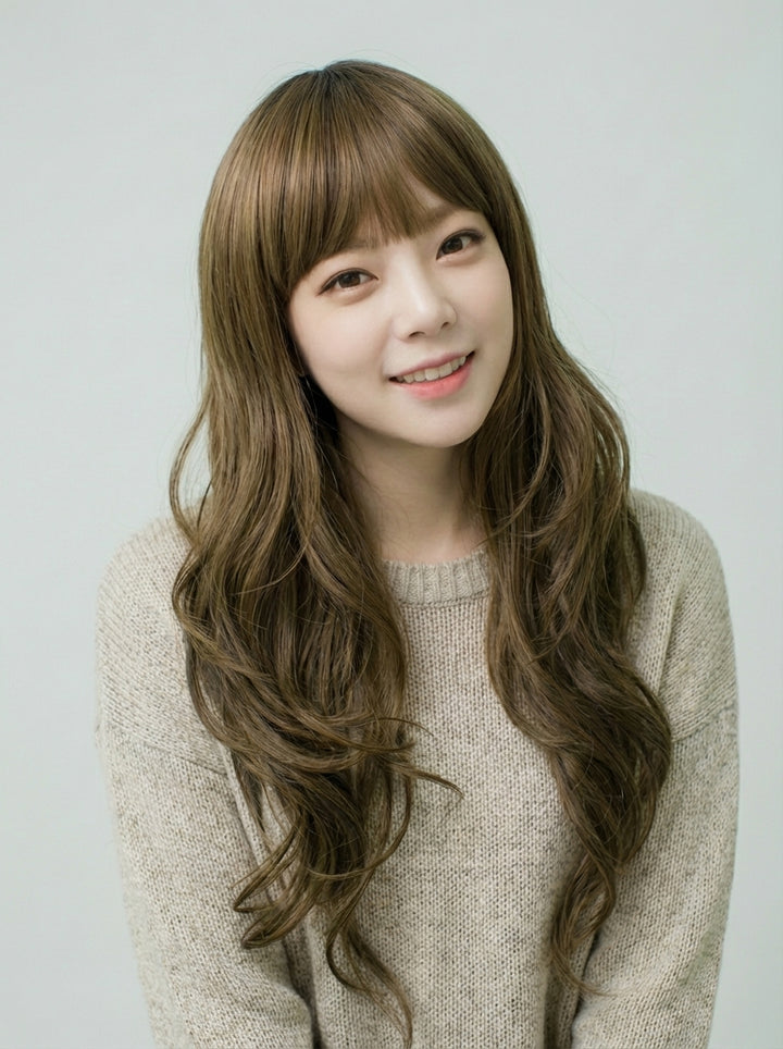 フルウィッグ ガーリッシュロングウェーブ：自然なウィッグ通販