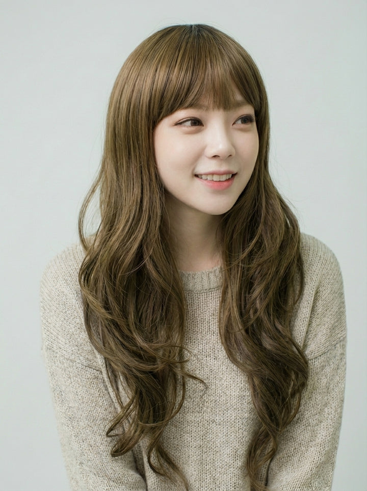 フルウィッグ ガーリッシュロングウェーブ：自然なウィッグ通販