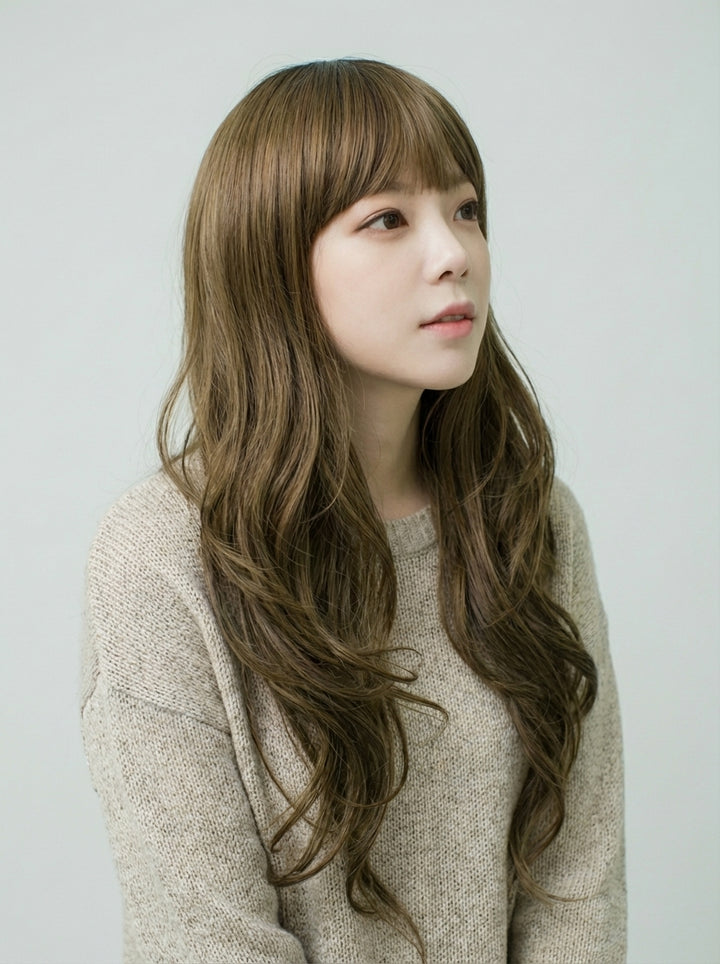 フルウィッグ ガーリッシュロングウェーブ：自然なウィッグ通販