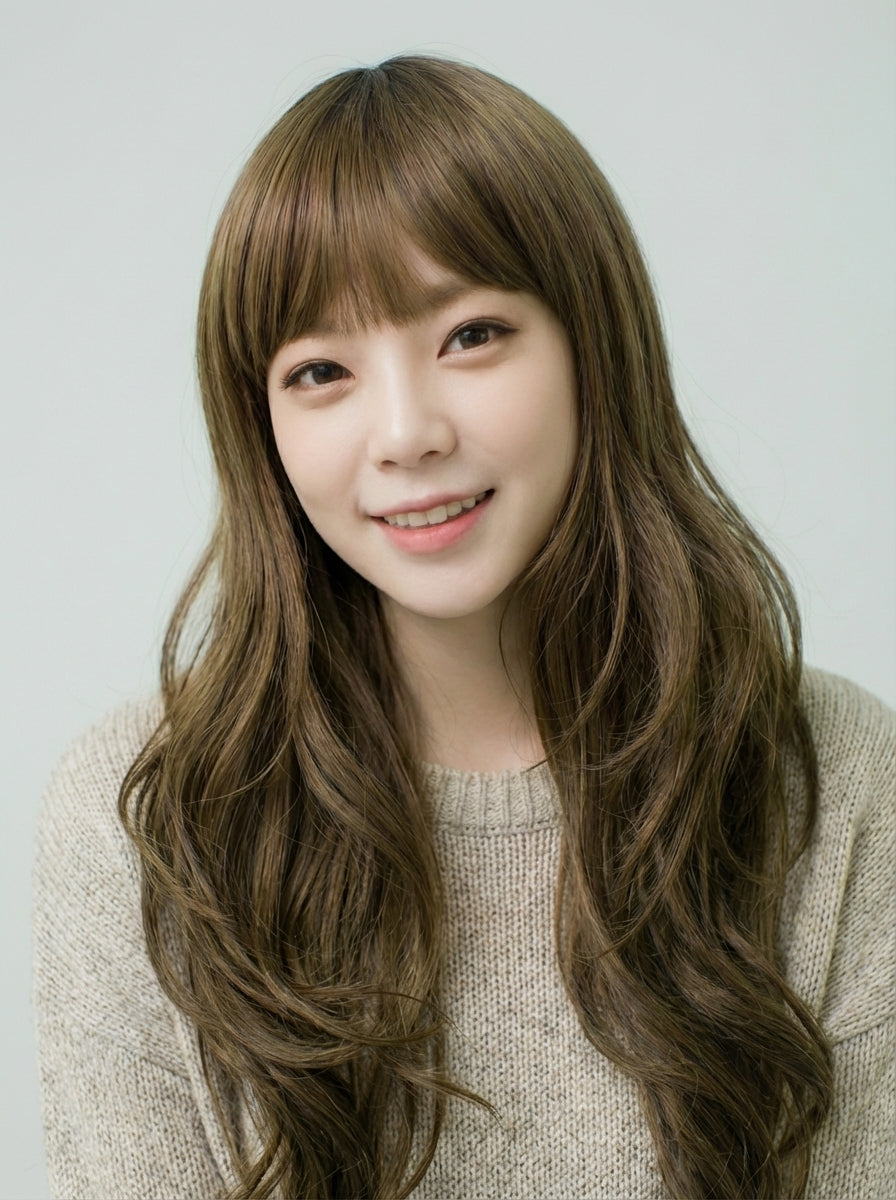 フルウィッグ ガーリッシュロングウェーブ：自然なウィッグ通販