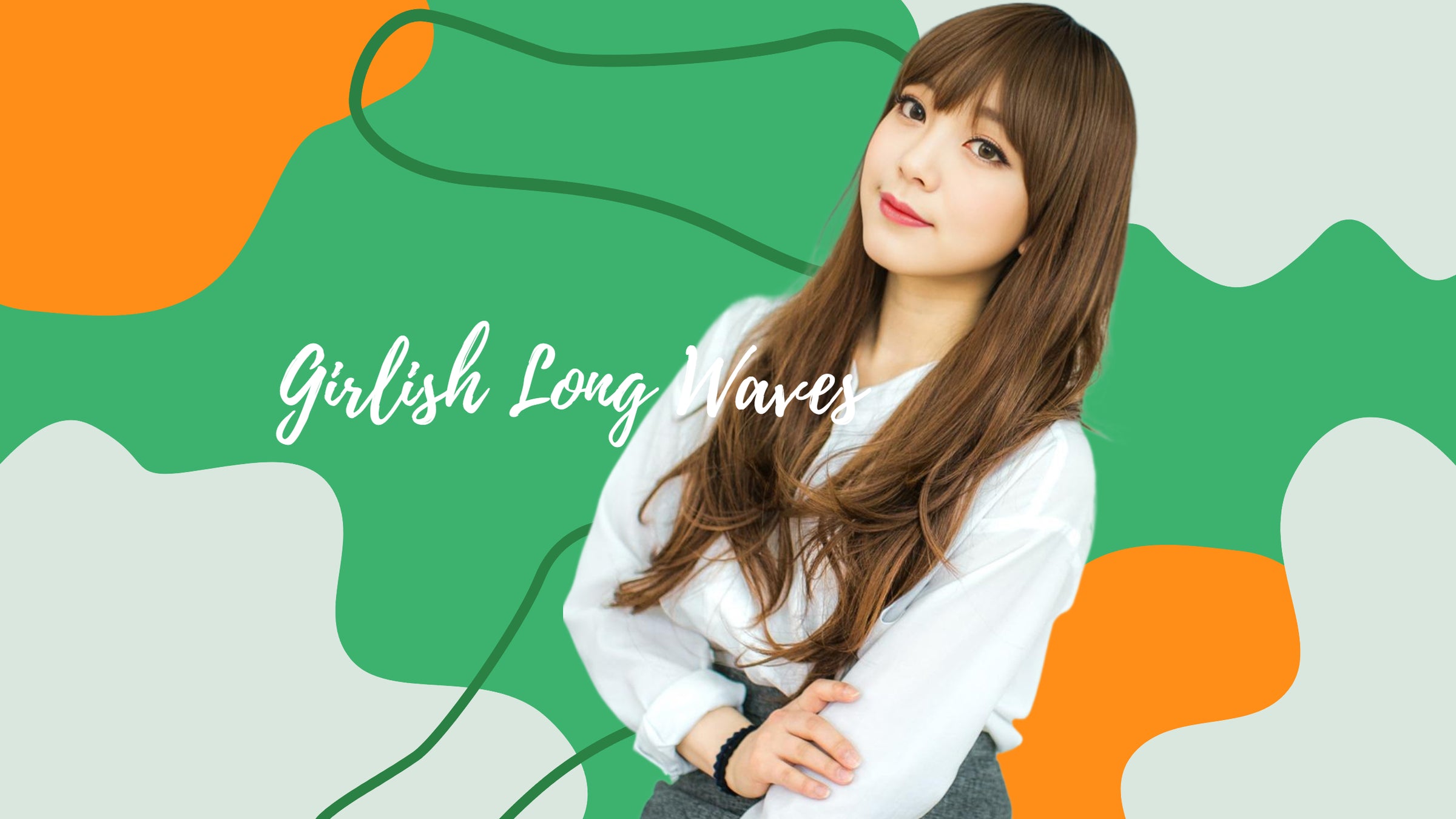 フルウィッグ ガーリッシュロングウェーブ：自然なウィッグ通販（レディース／メンズ）MYWIG