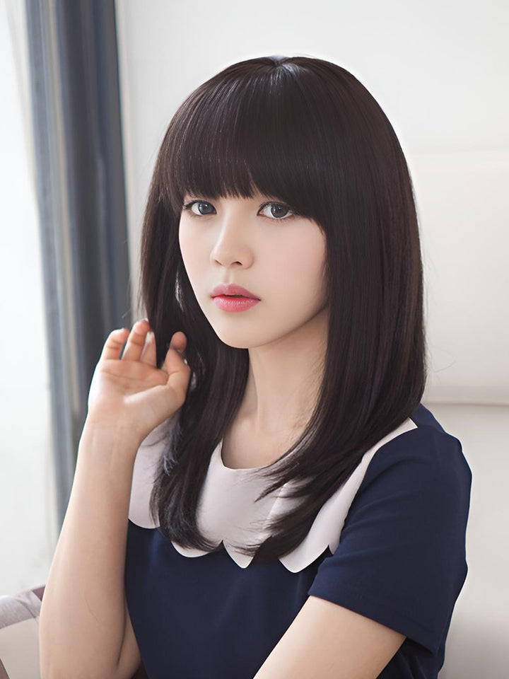 フルウィッグ ミディアムストレート