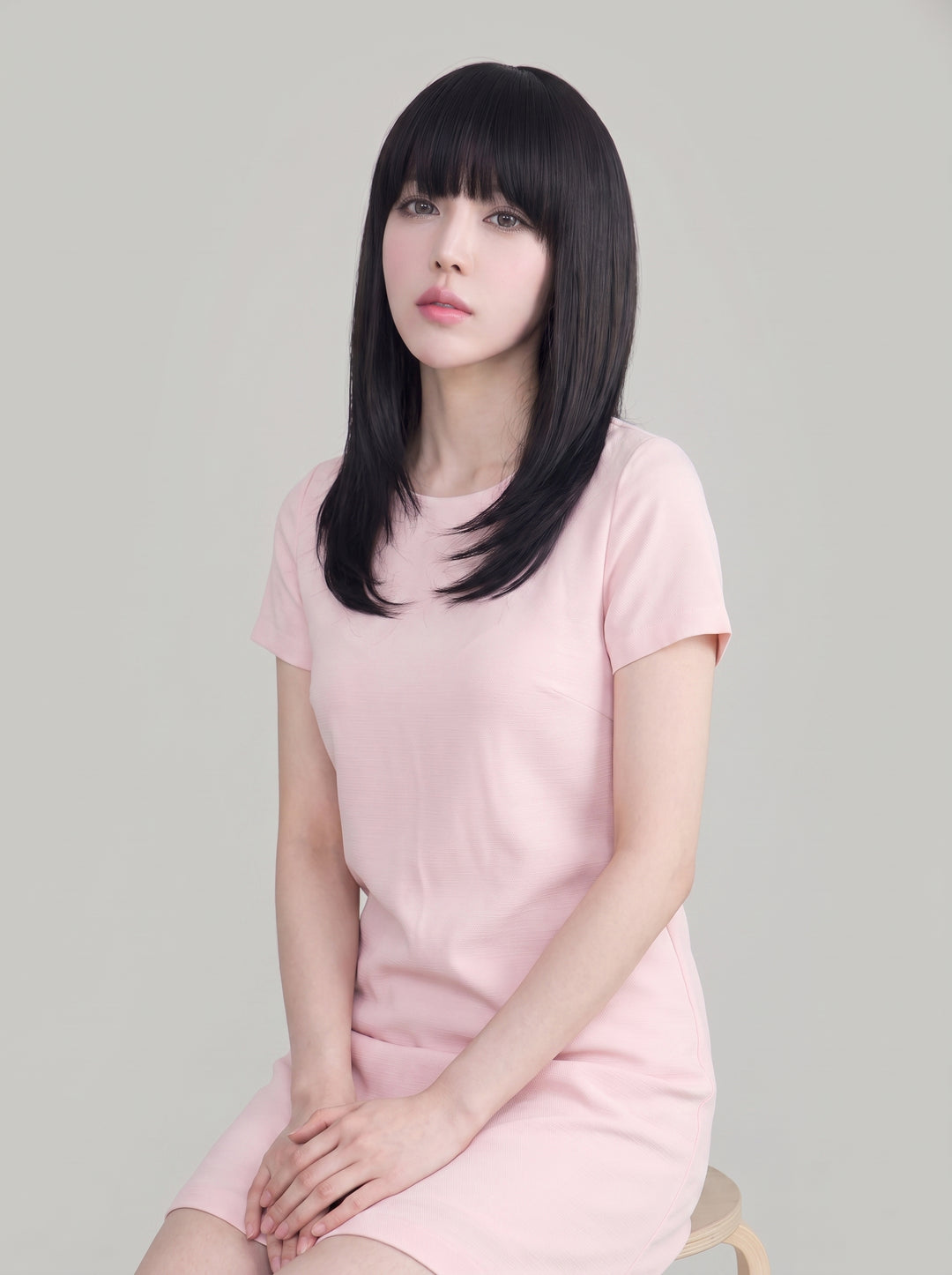 フルウィッグ ミディアムストレート：自然なウィッグ通販MYWIG