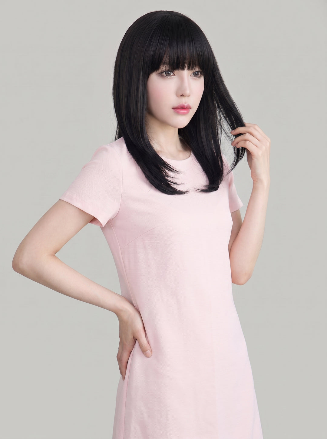 フルウィッグ ミディアムストレート：自然なウィッグ通販MYWIG