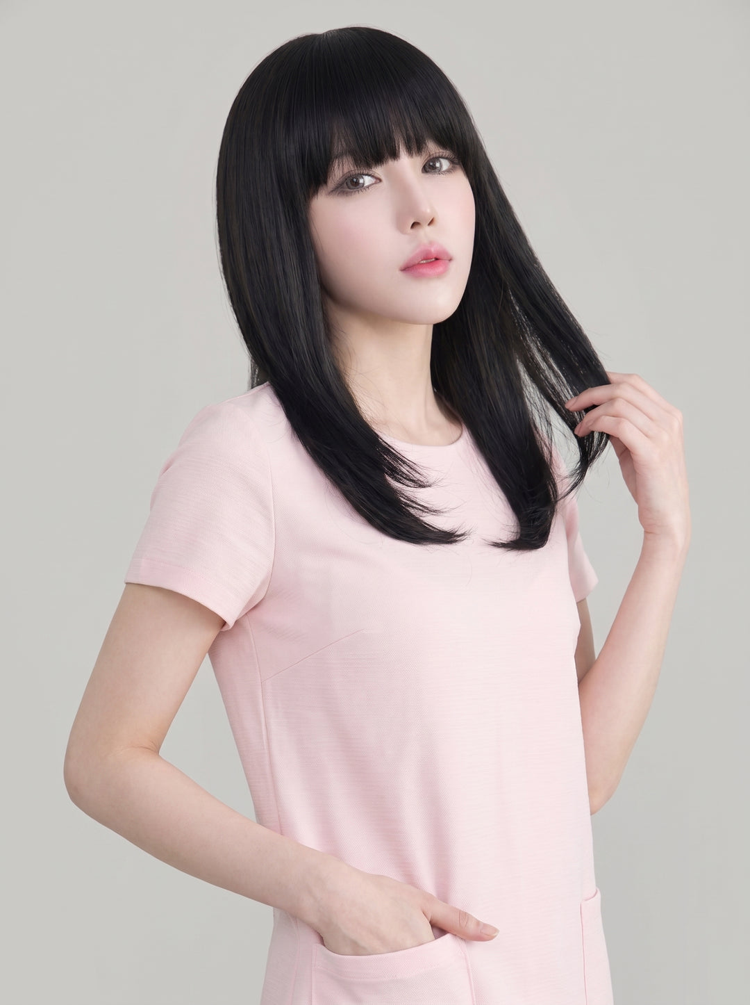 フルウィッグ ミディアムストレート：自然なウィッグ通販MYWIG