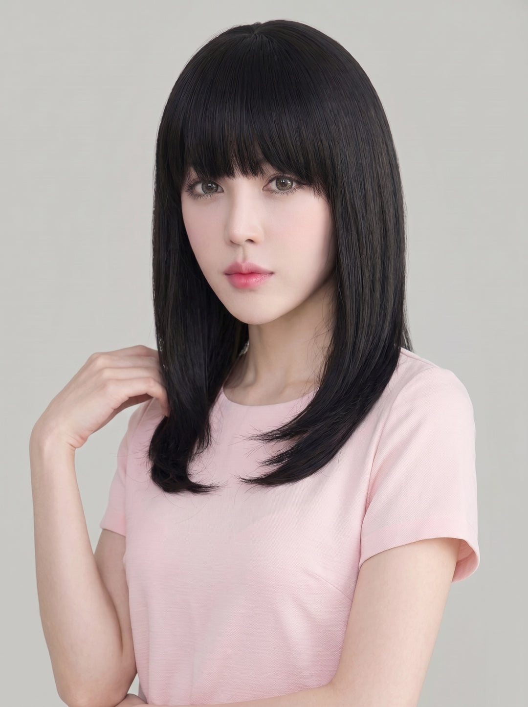 フルウィッグ ミディアムストレート：自然なウィッグ通販MYWIG