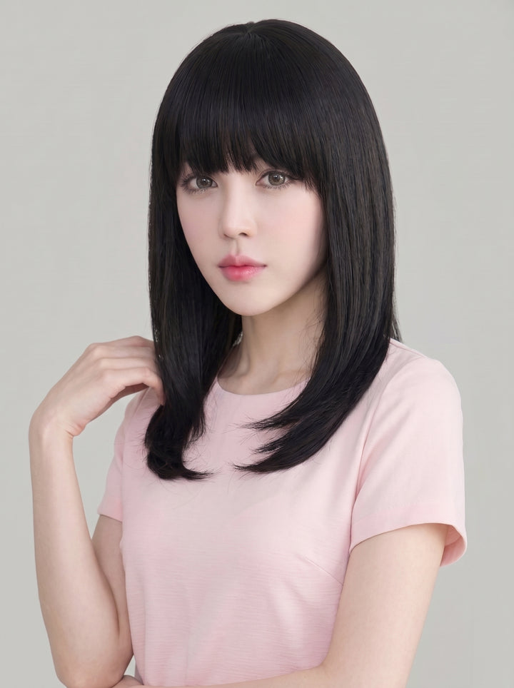 フルウィッグ ミディアムストレート：自然なウィッグ通販MYWIG