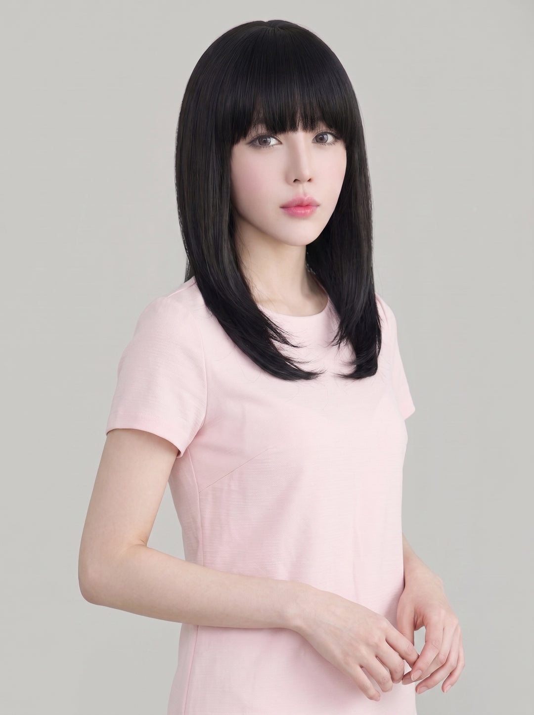 フルウィッグ ミディアムストレート：自然なウィッグ通販MYWIG