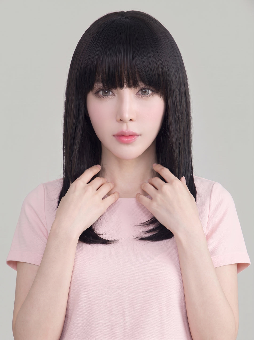 フルウィッグ ミディアムストレート：自然なウィッグ通販MYWIG
