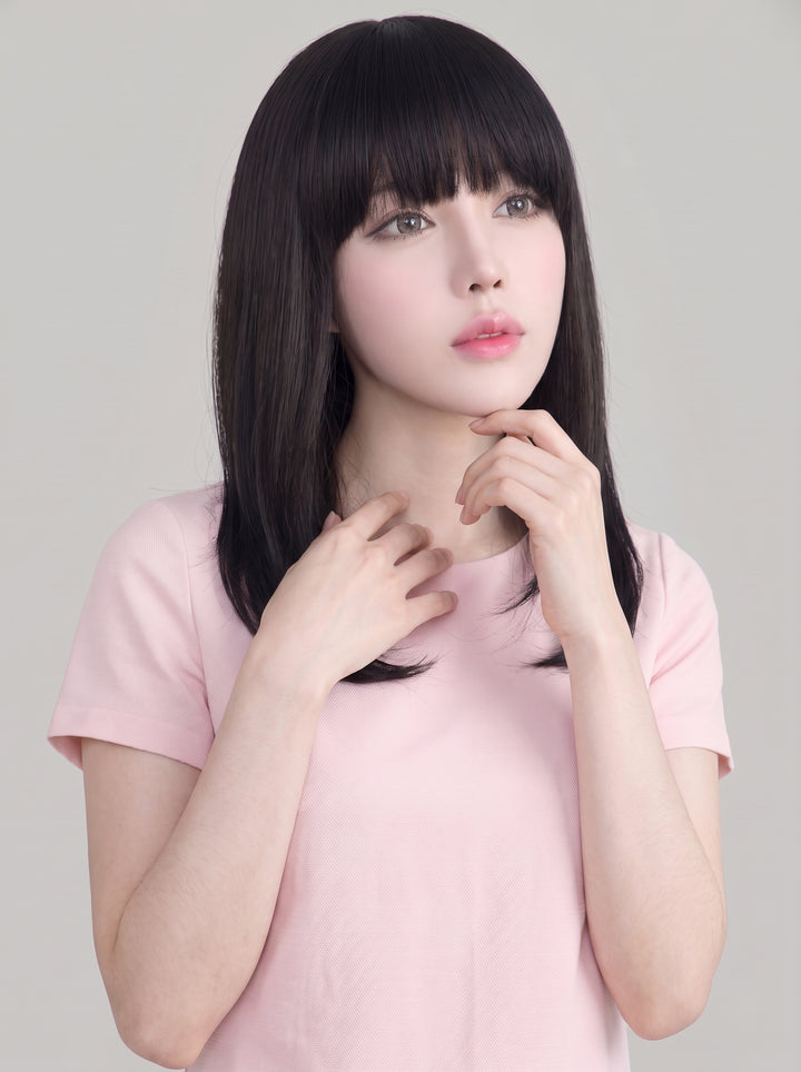 フルウィッグ ミディアムストレート：自然なウィッグ通販MYWIG