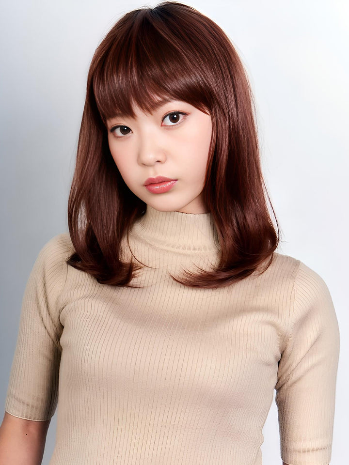 フルウィッグ ミディアムストレート