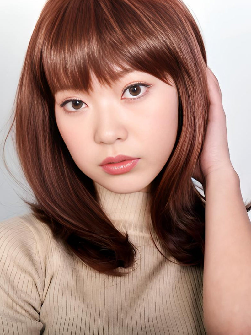 フルウィッグ ミディアムストレート – 自然なウィッグ通販