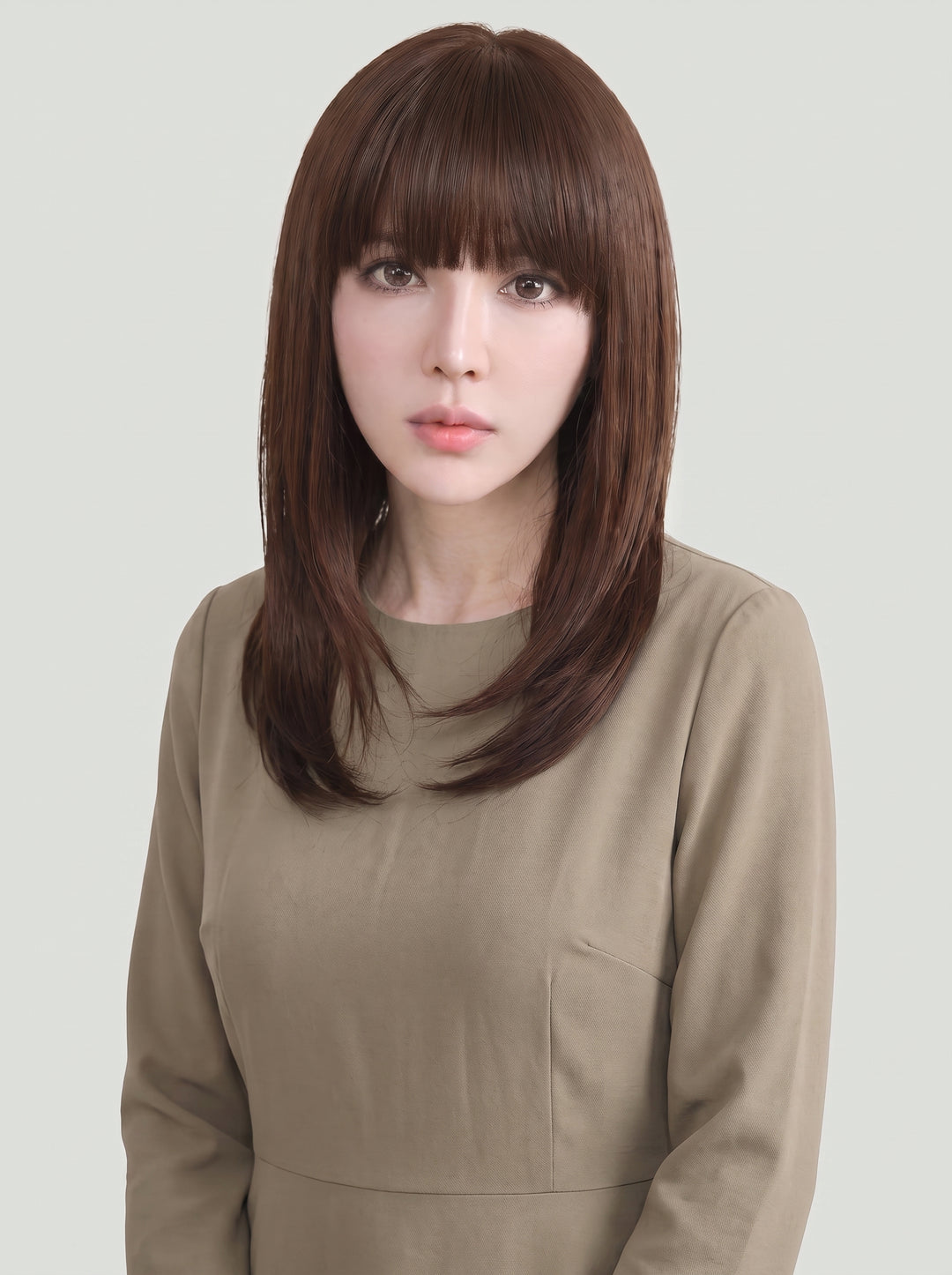 フルウィッグ ミディアムストレート：自然なウィッグ通販MYWIG