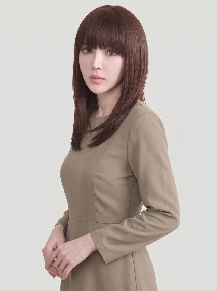 フルウィッグ ミディアムストレート：自然なウィッグ通販MYWIG