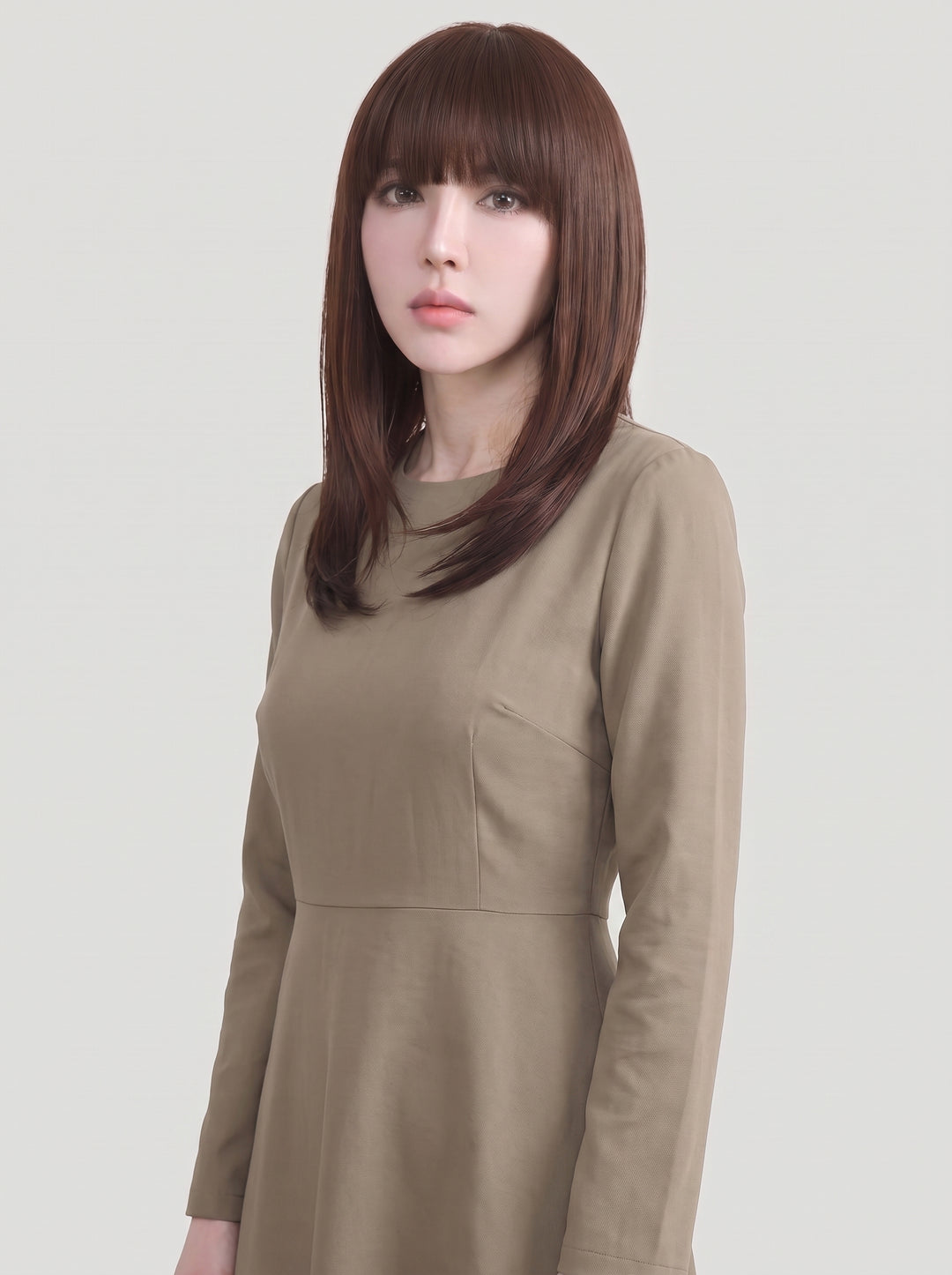 フルウィッグ ミディアムストレート：自然なウィッグ通販MYWIG