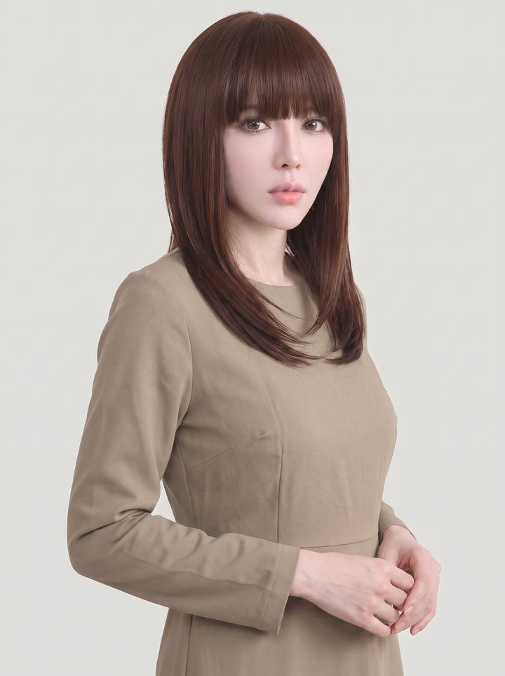 フルウィッグ ミディアムストレート：自然なウィッグ通販MYWIG