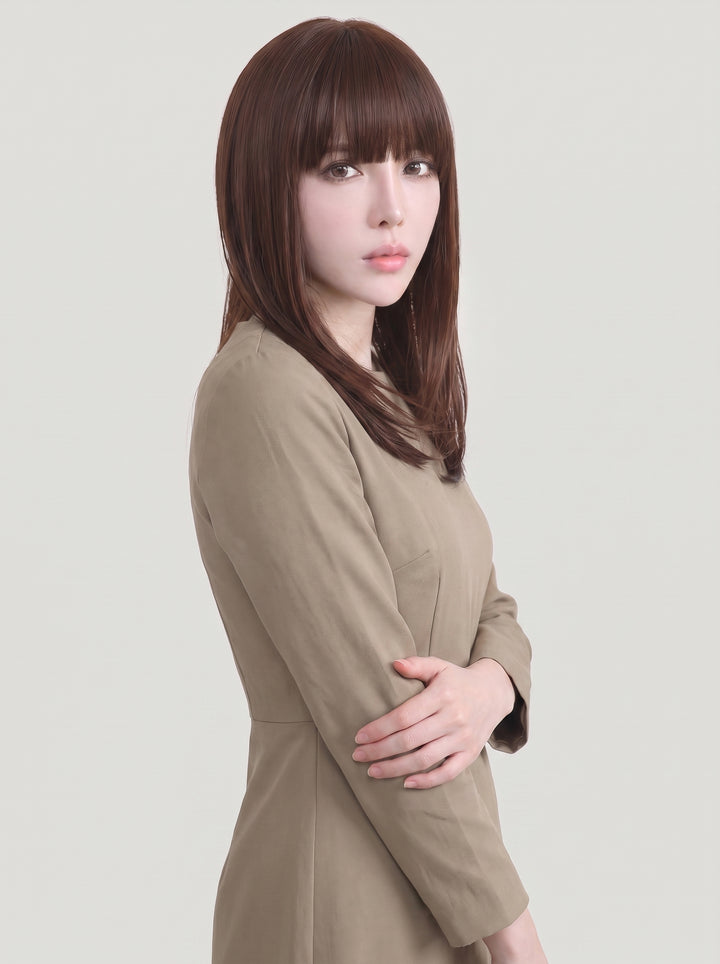 フルウィッグ ミディアムストレート：自然なウィッグ通販MYWIG