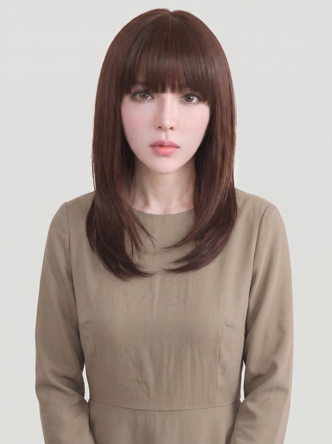 フルウィッグ ミディアムストレート：自然なウィッグ通販MYWIG