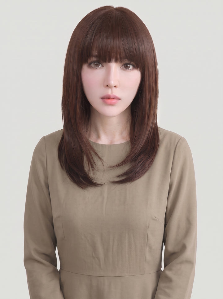 フルウィッグ ミディアムストレート：自然なウィッグ通販MYWIG