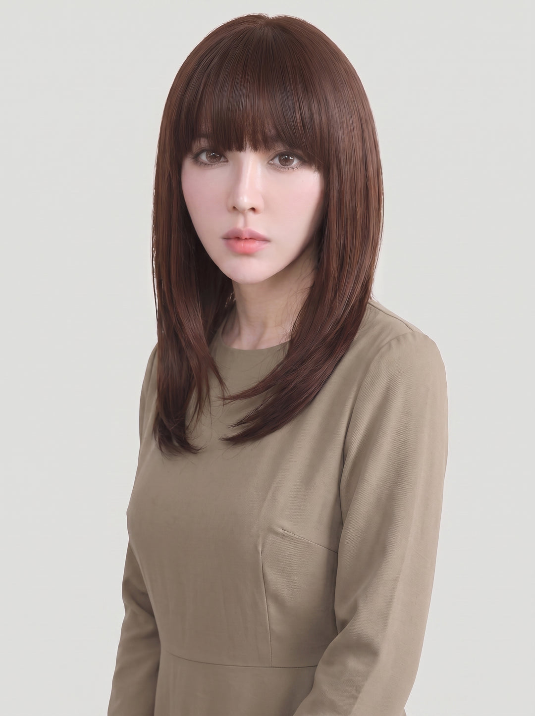 フルウィッグ ミディアムストレート：自然なウィッグ通販MYWIG