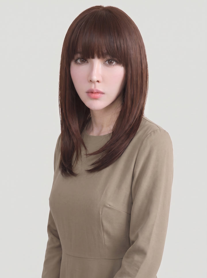 フルウィッグ ミディアムストレート：自然なウィッグ通販MYWIG