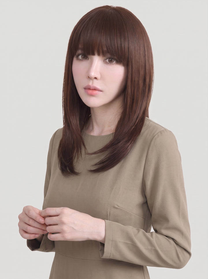 フルウィッグ ミディアムストレート：自然なウィッグ通販MYWIG