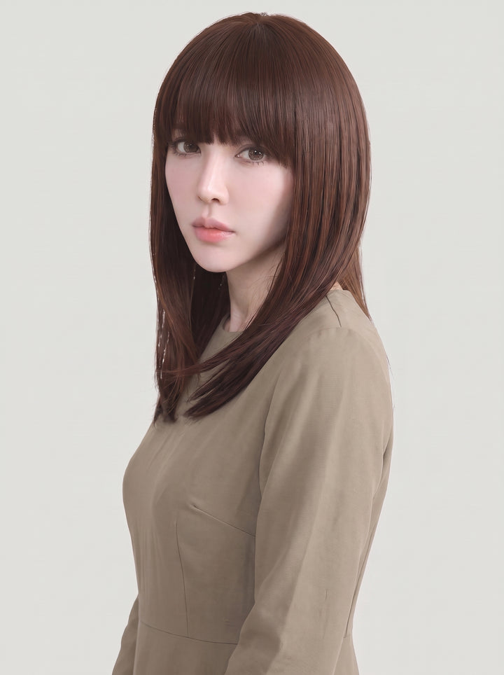 フルウィッグ ミディアムストレート：自然なウィッグ通販MYWIG