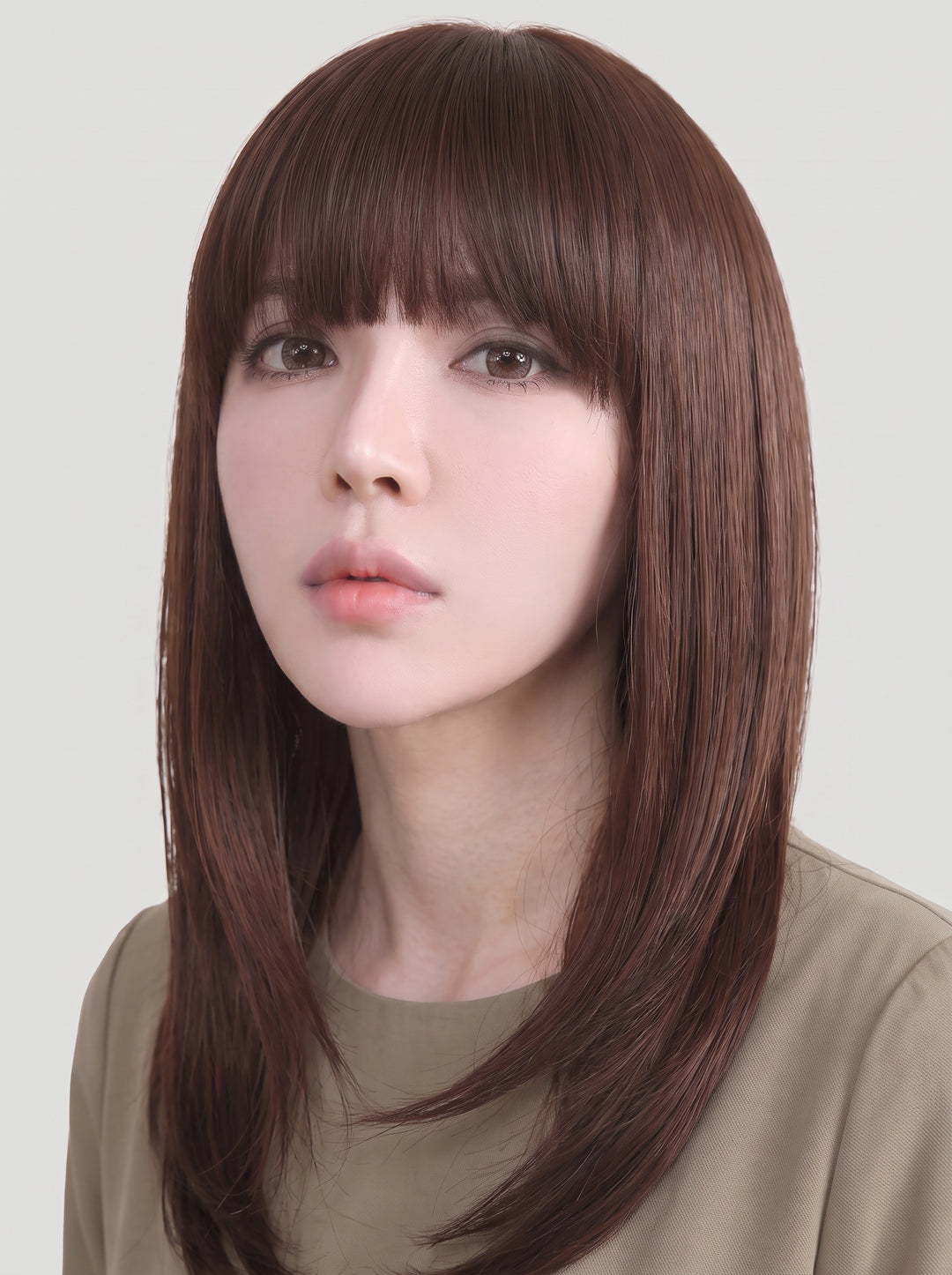フルウィッグ ミディアムストレート：自然なウィッグ通販MYWIG