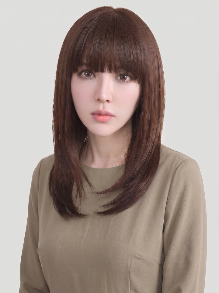 フルウィッグ ミディアムストレート：自然なウィッグ通販MYWIG